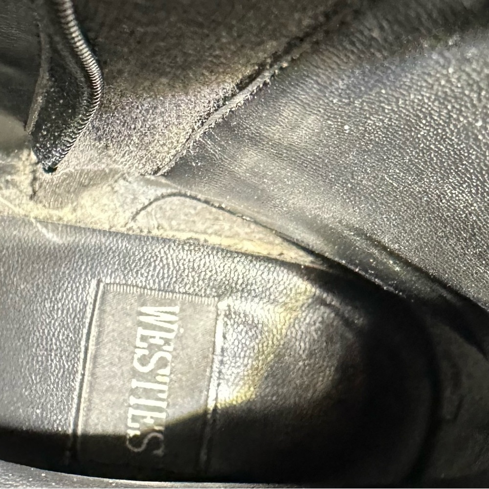 Westies Y2K ankle Leather boots Size 9M - Picture 10 of 12